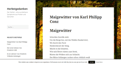 Desktop Screenshot of herbstgedanken.de